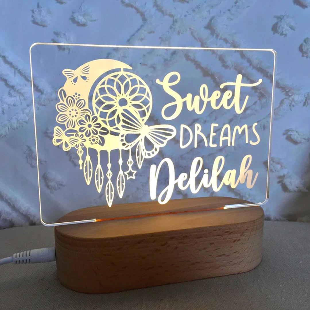 Personalized Dream Catcher Night Light