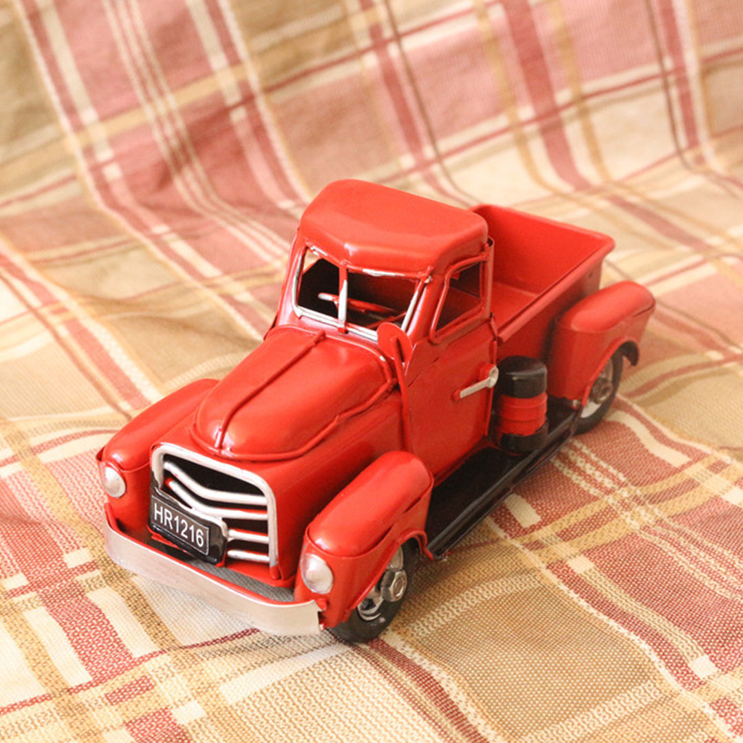 Modèle d'accessoire de camion rouge