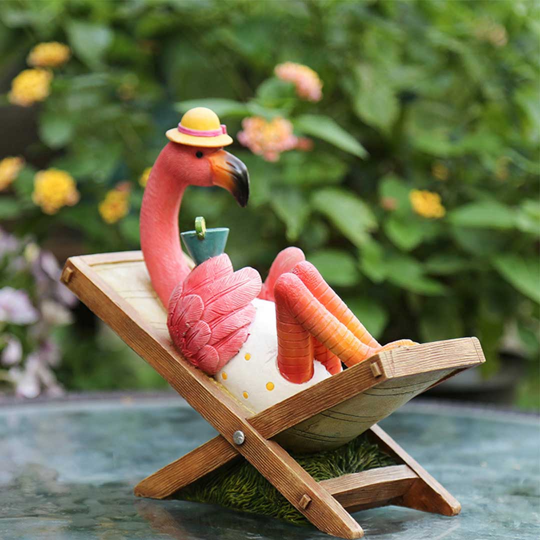 Lustiges Flamingo-Dekor