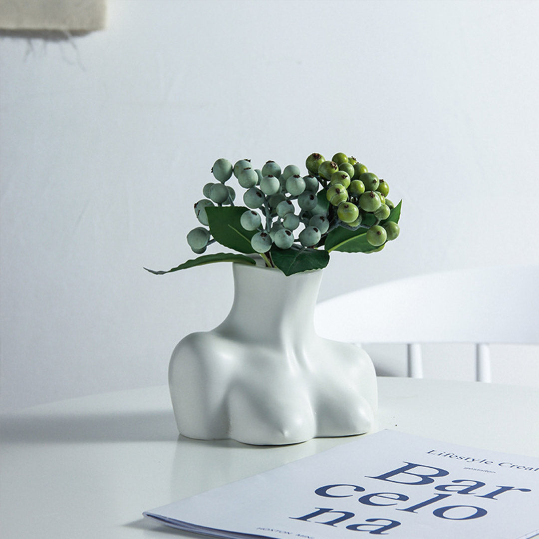 Vase de statue d'art corporel