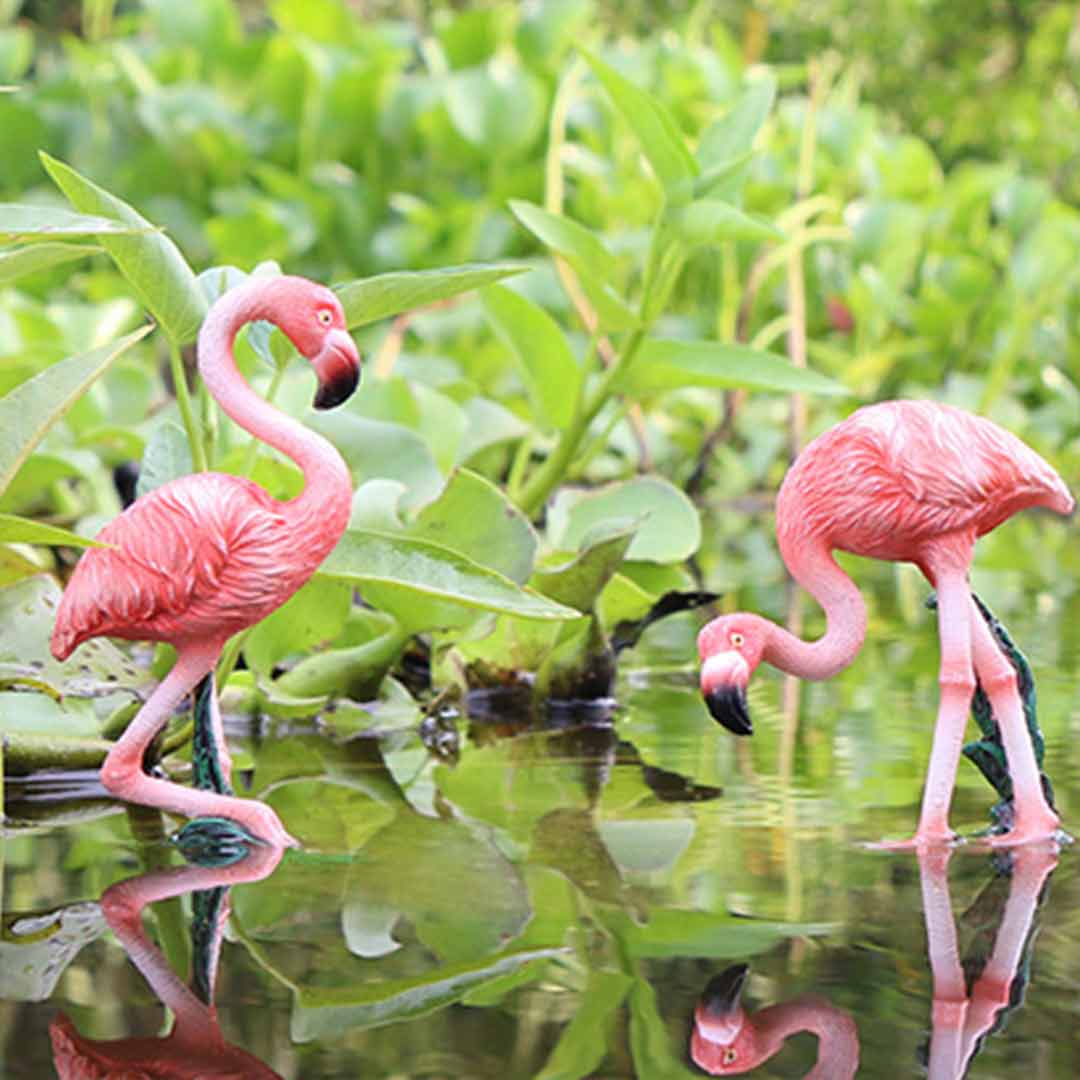 Figuras de flamencos
