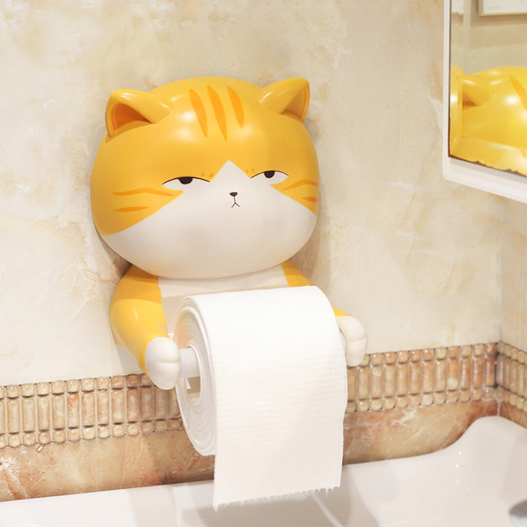 Porte-mouchoirs mignon chat de dessin animé