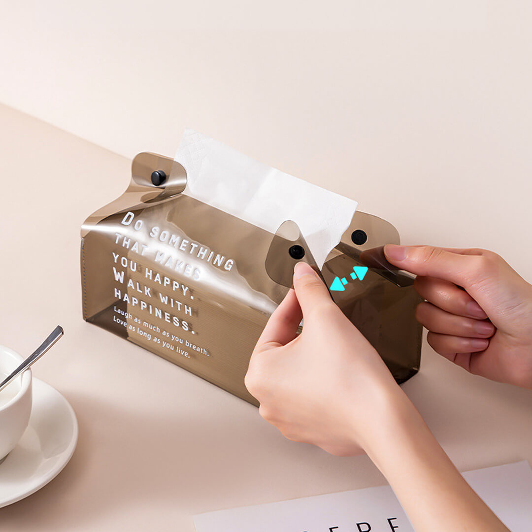 Transparent Waterproof Tissue box