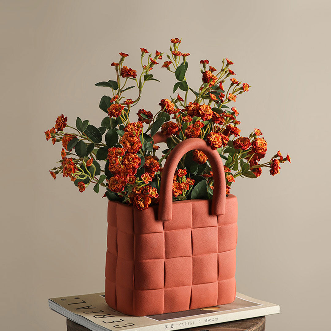 Creative Handbag Ceramic Vases