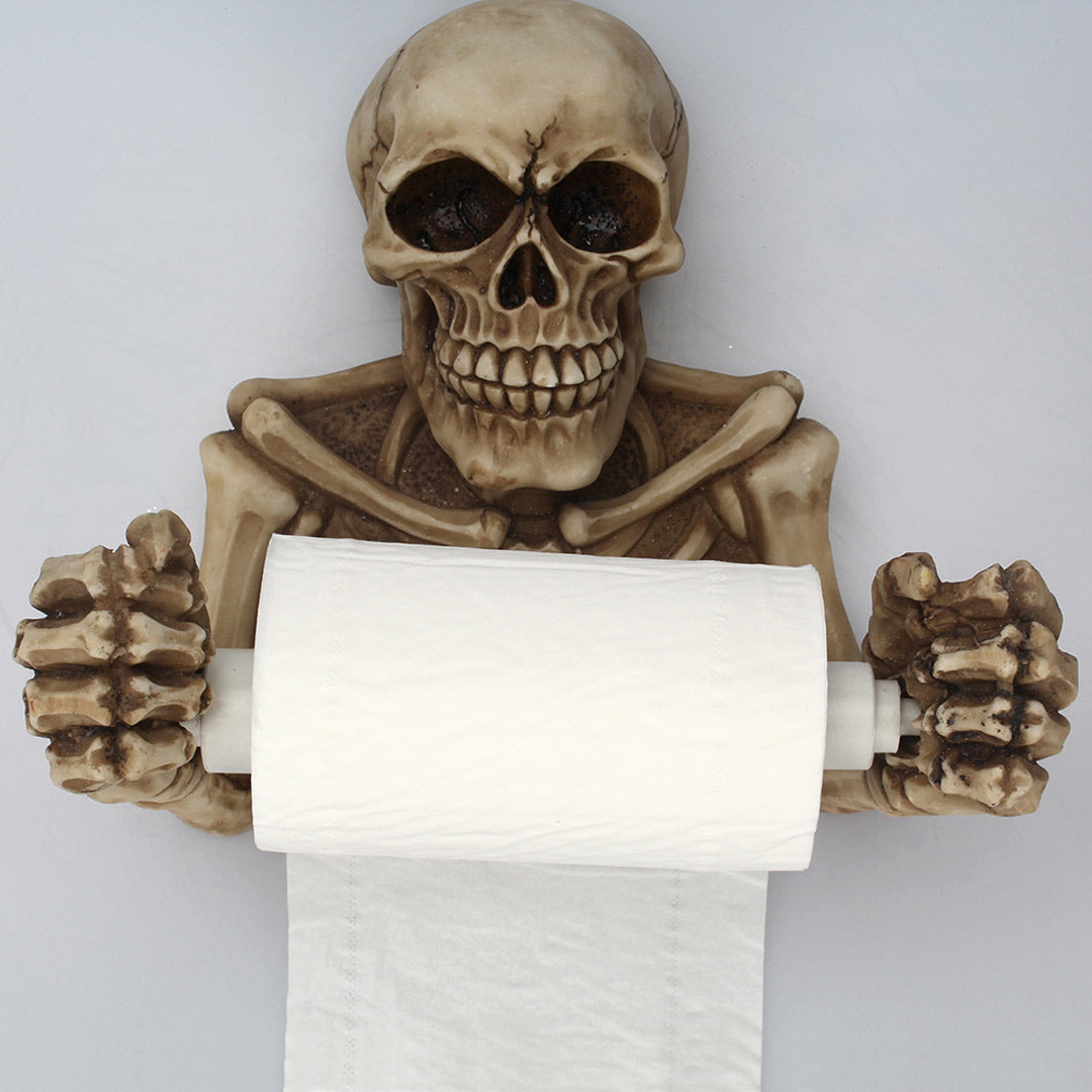 Skull Roll Paper Holder