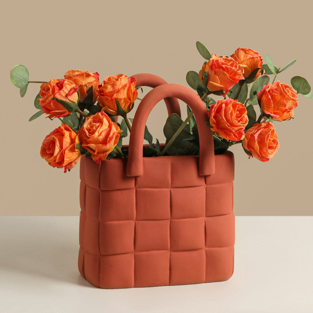 Creative Handbag Ceramic Vases