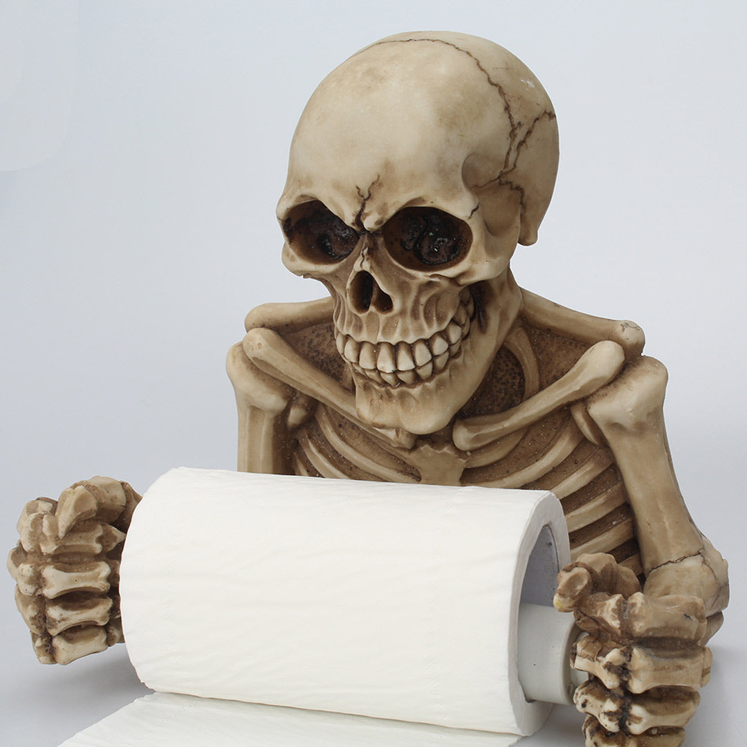 Skull Roll Paper Holder