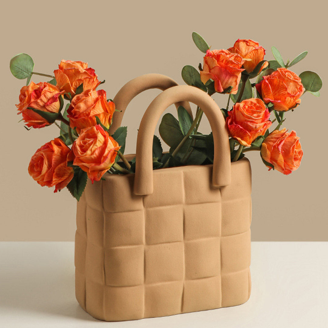 Creative Handbag Ceramic Vases