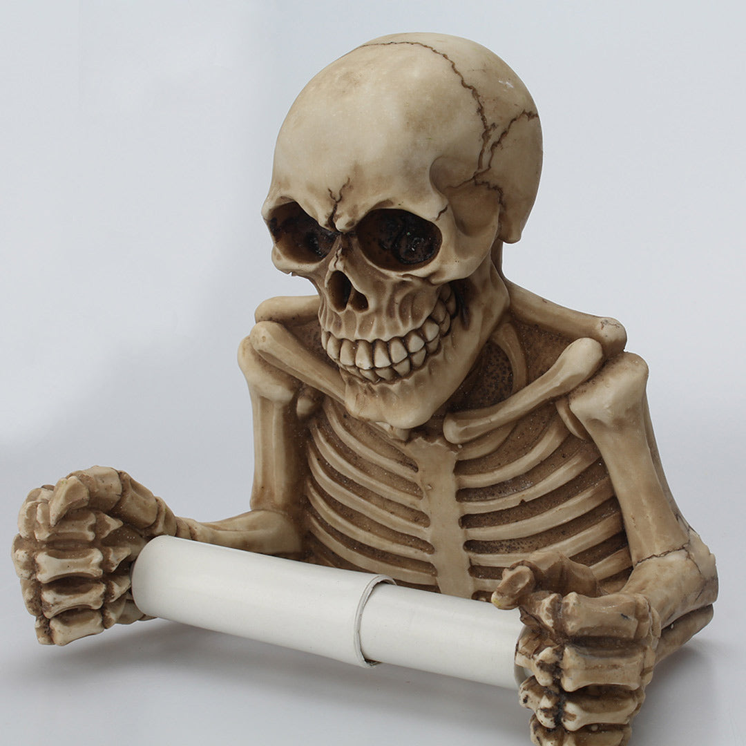 Skull Roll Paper Holder