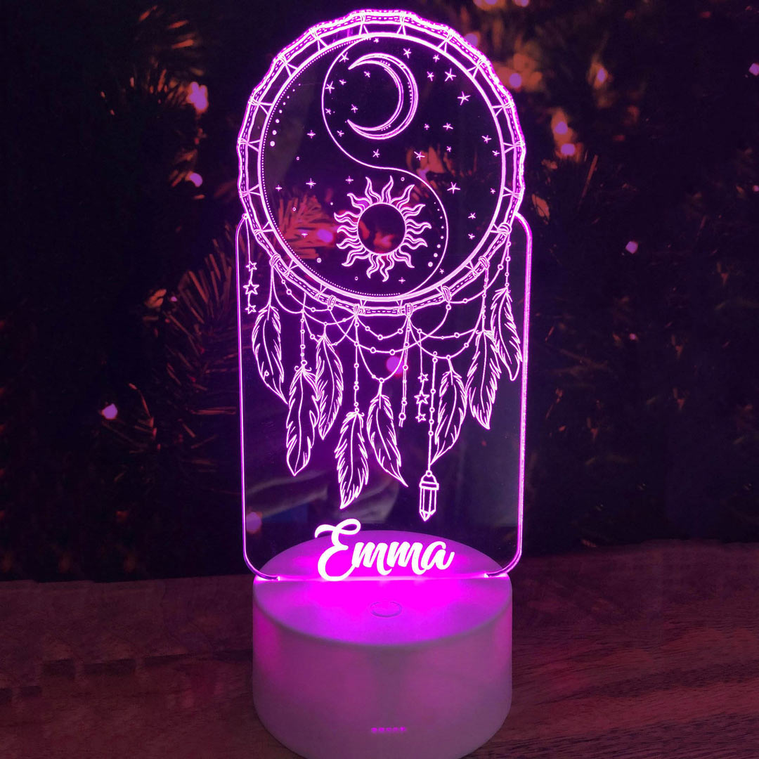 Custom Dream Catcher Night Light