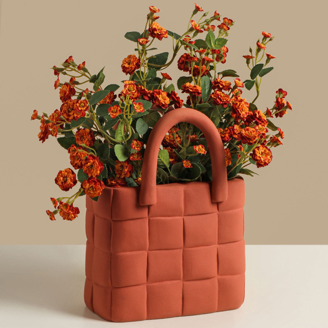 Creative Handbag Ceramic Vases