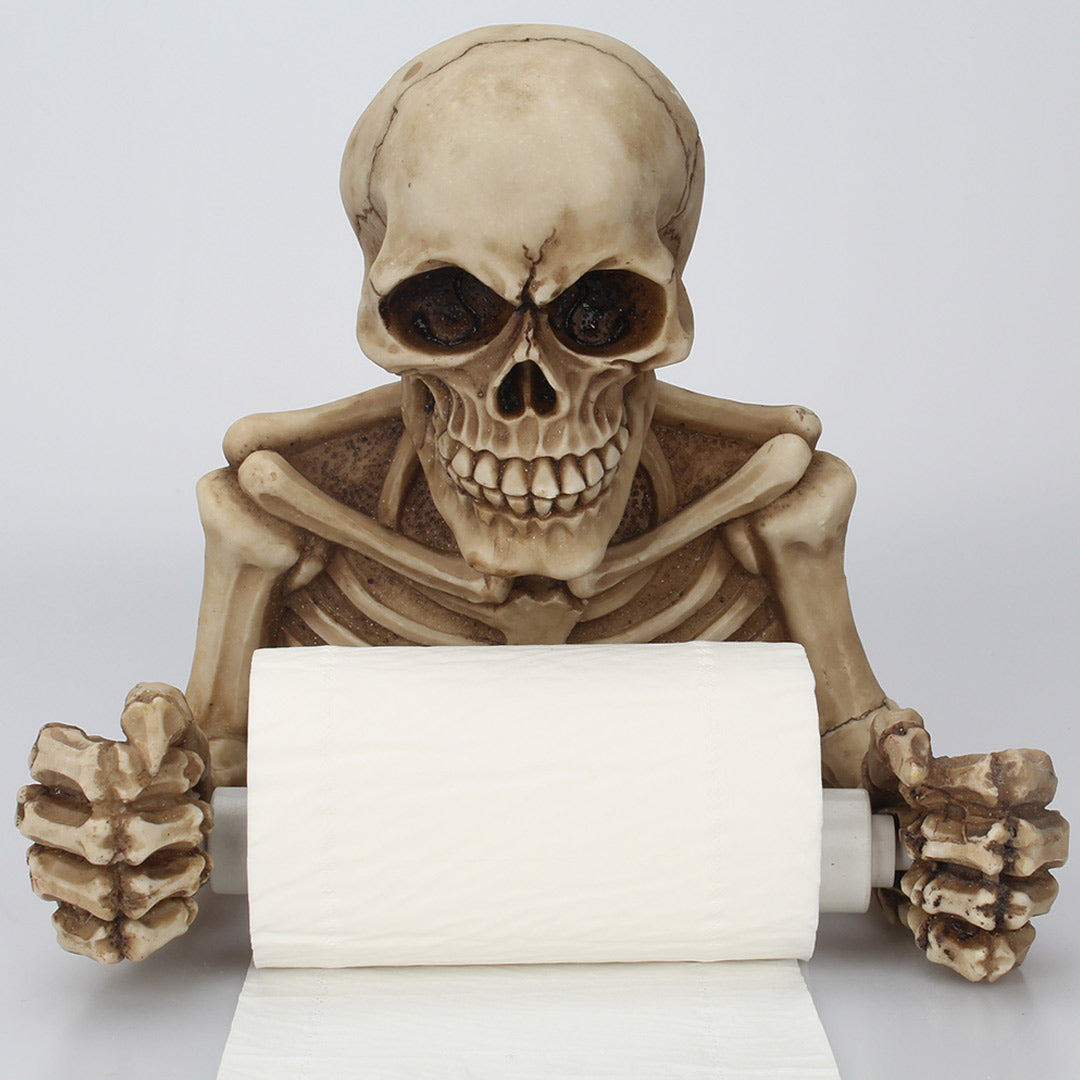 Skull Roll Paper Holder
