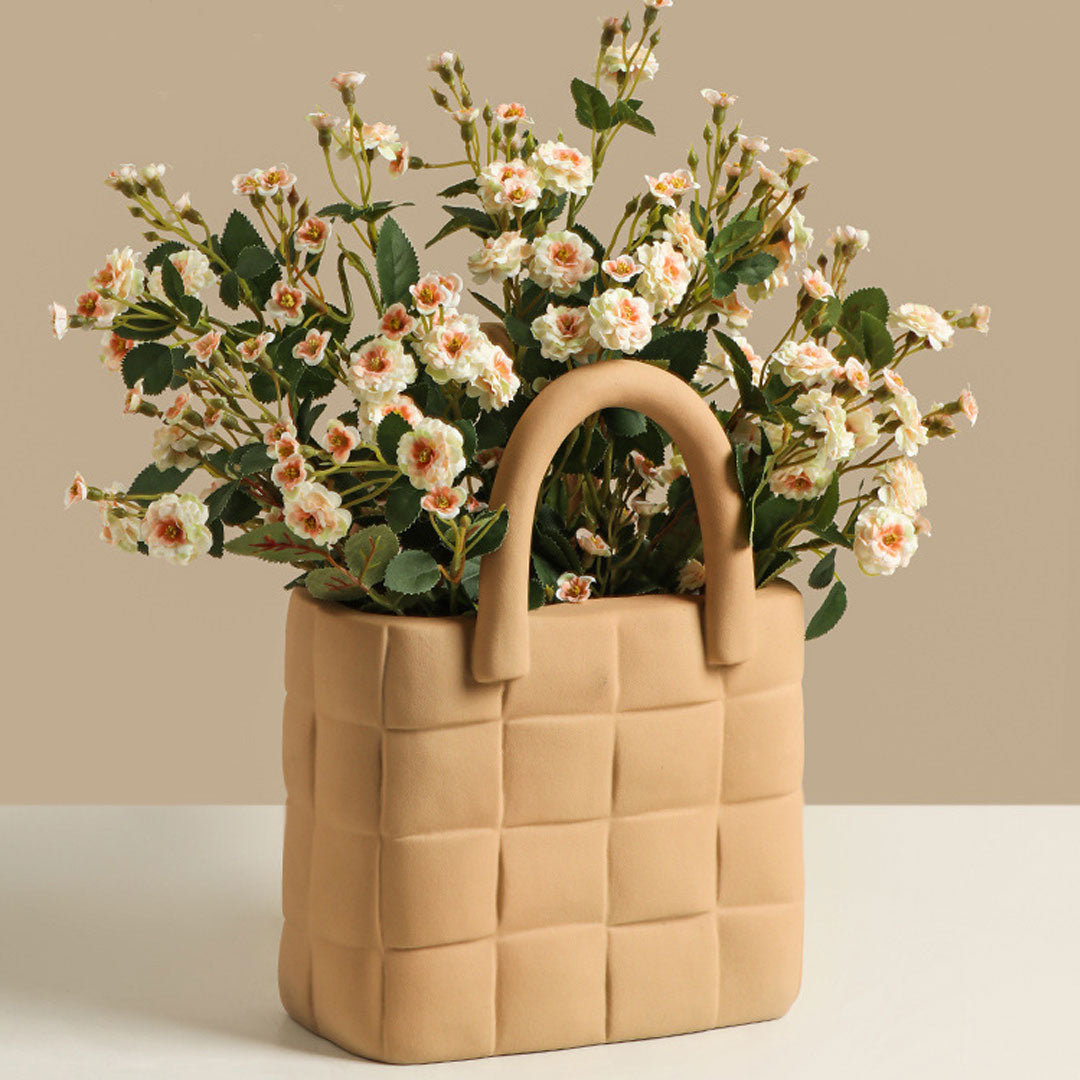 Creative Handbag Ceramic Vases