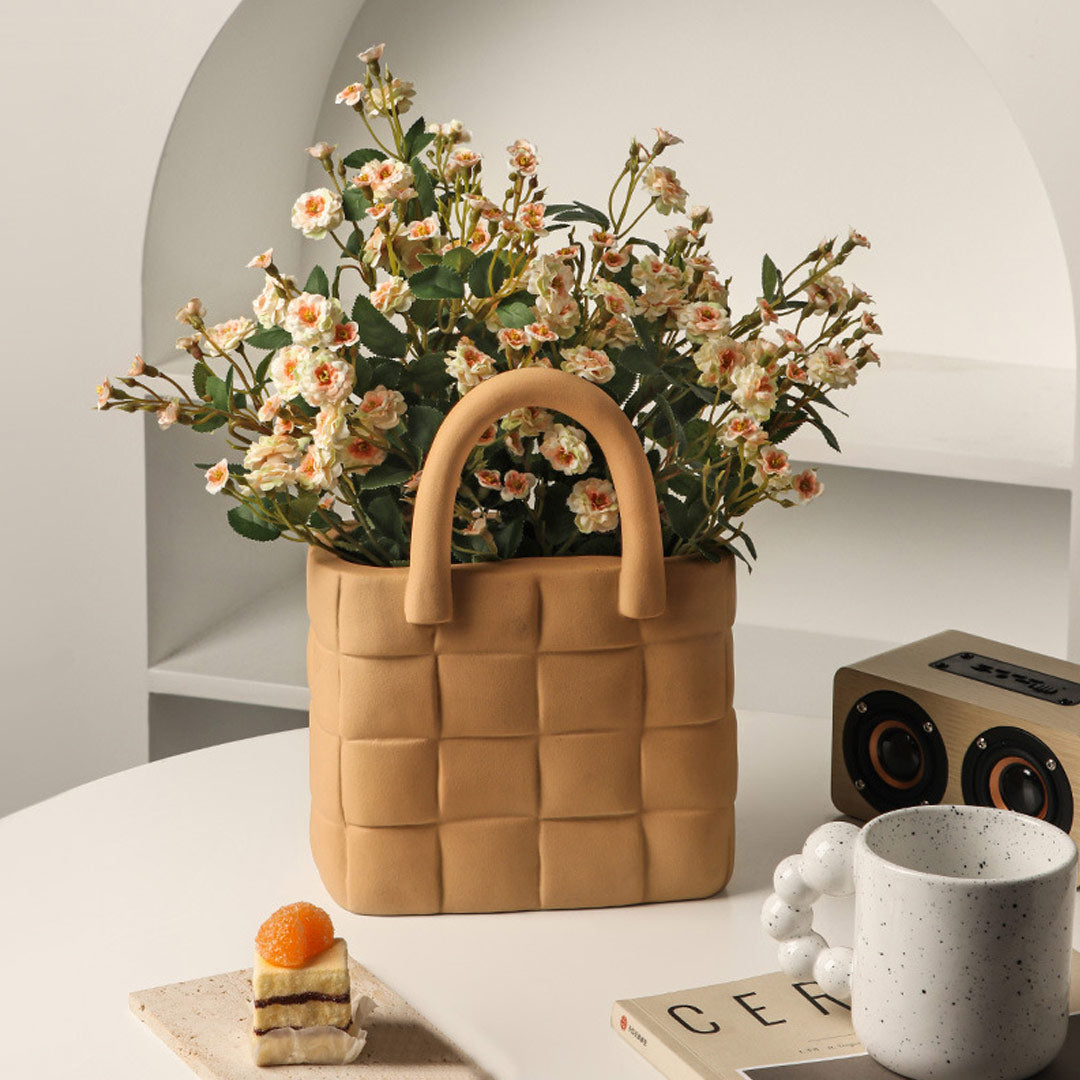 Creative Handbag Ceramic Vases