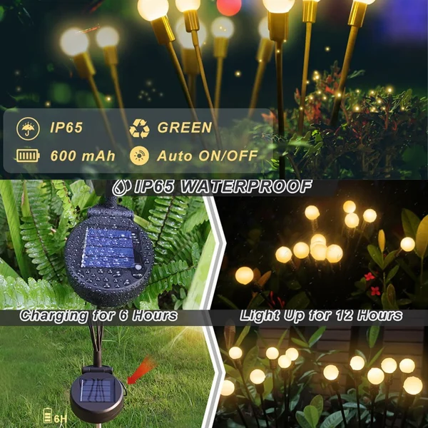 🌱Solar Powered Firefly Garden Light