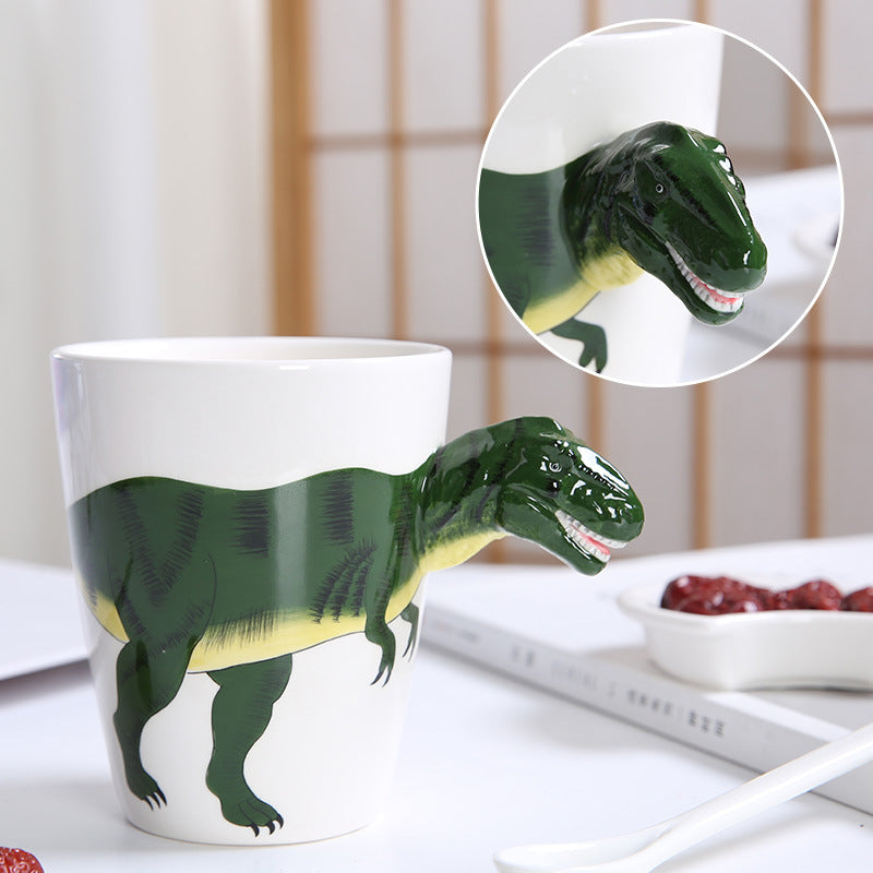 3D Dinosaur Ocean Creatures Coffee Mug