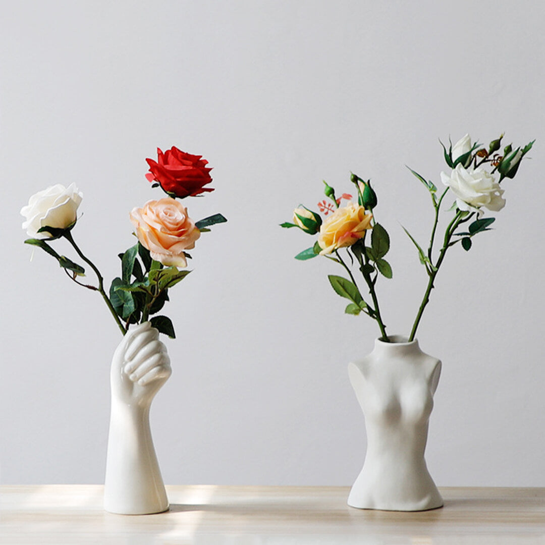 Decorazione del vaso di fiori di arte della personalità
