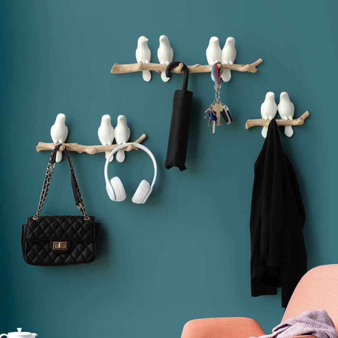 Bird Wall Hooks