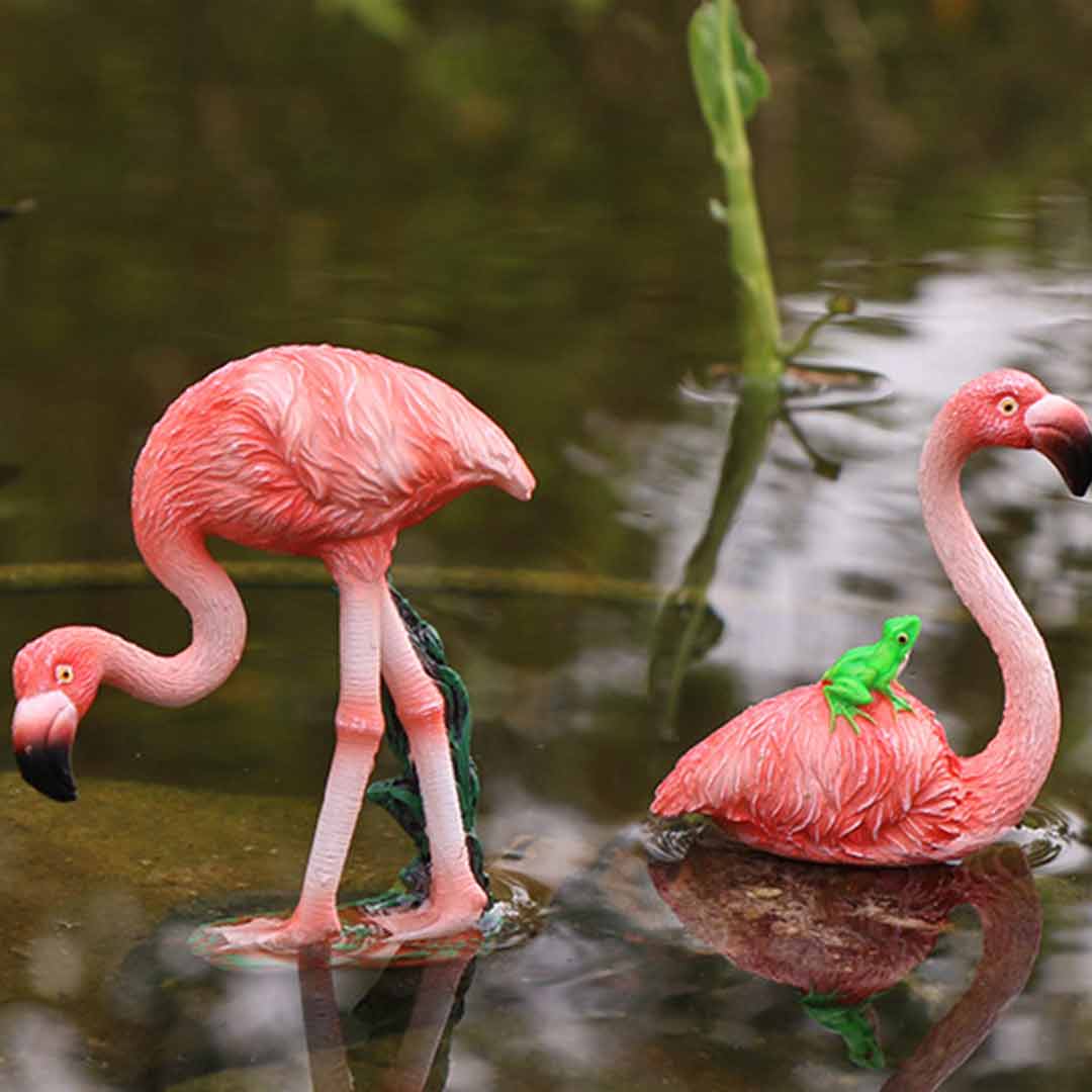 Figuras de flamencos