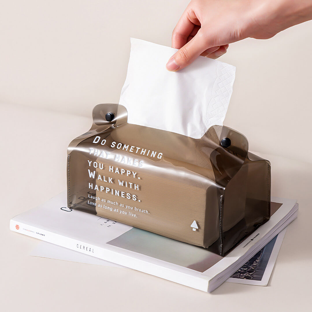 Transparent Waterproof Tissue box
