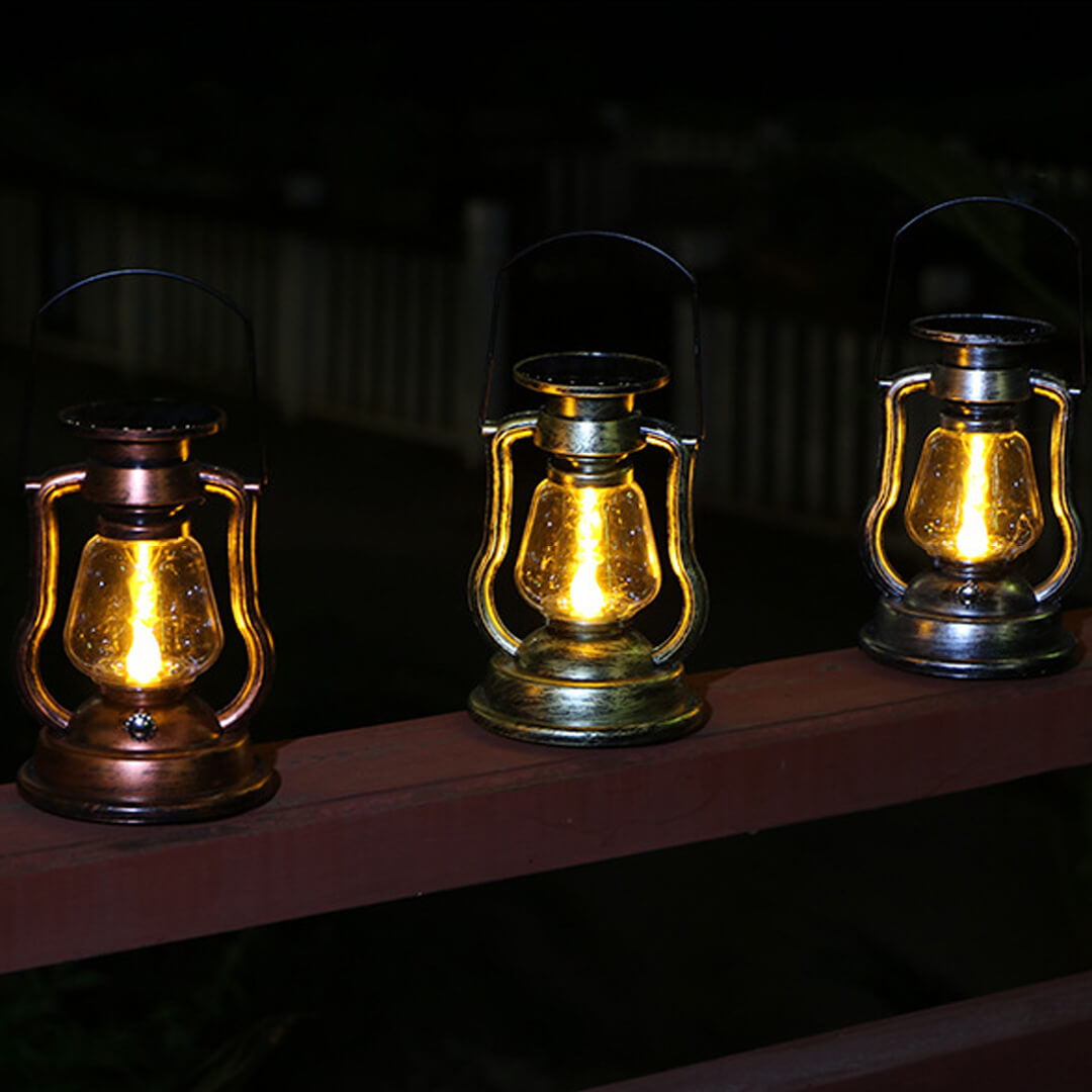 Retro-Solargarten-Dekorations-LED-Lampe