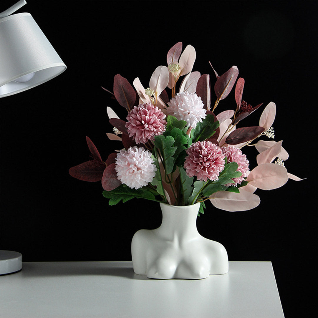 Vase de statue d'art corporel