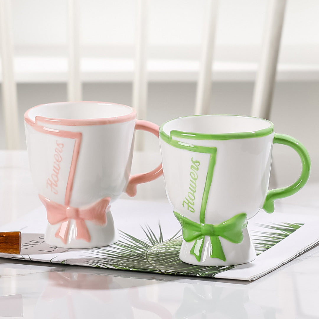 Cute Bow Bouquet Coffee Mug