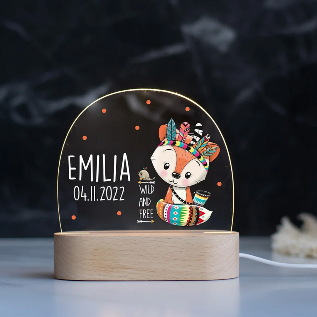 Personalized Cute Night Light