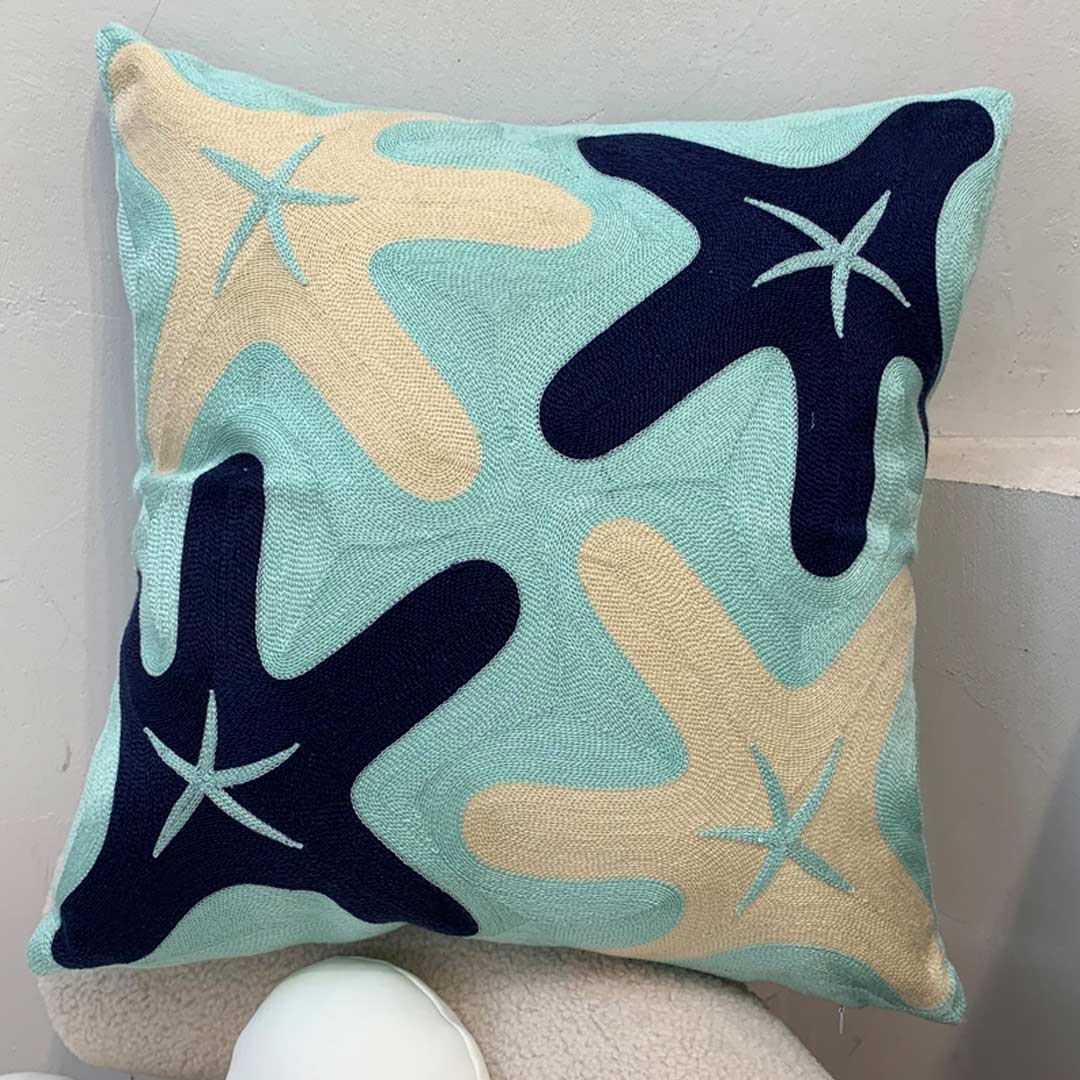 Fundas de cojines bordados