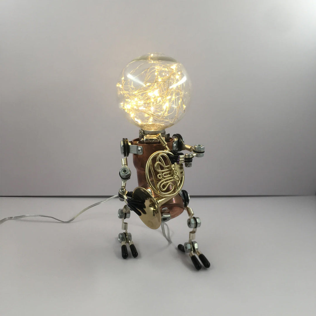 Luce notturna robot Steampunk