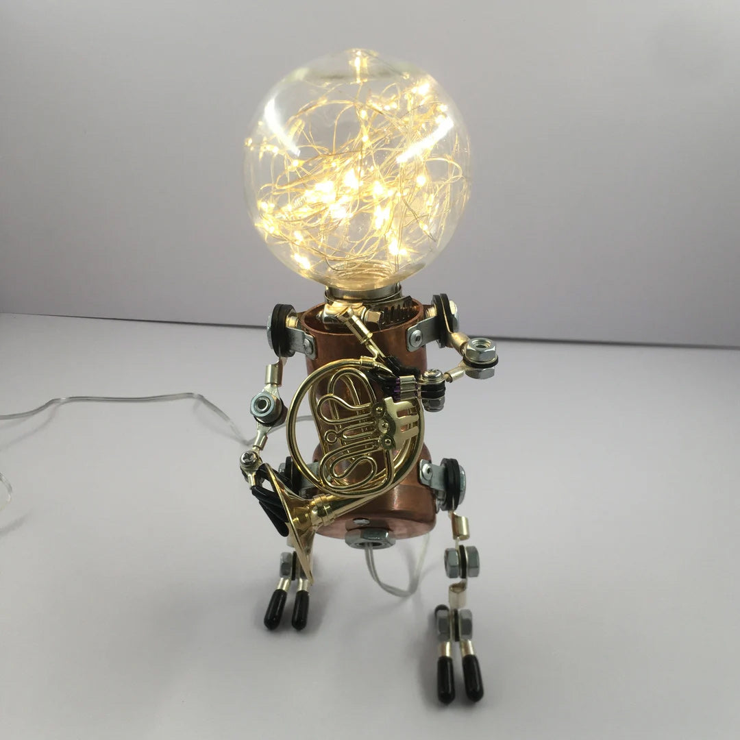 Luce notturna robot Steampunk