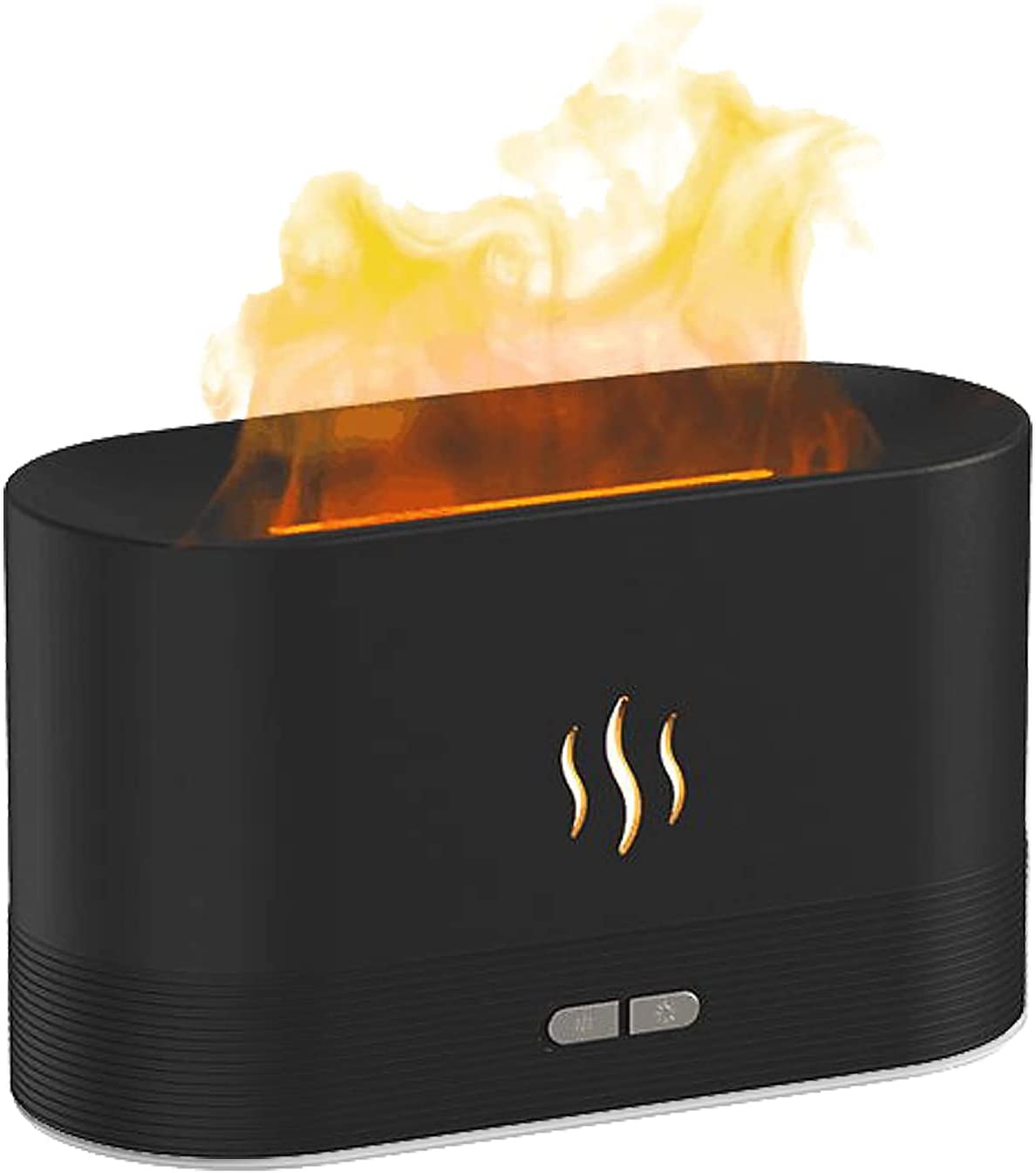 Simulation Flamme Nachtlicht Nebel Luftbefeuchter Aromatherapie Diffusor