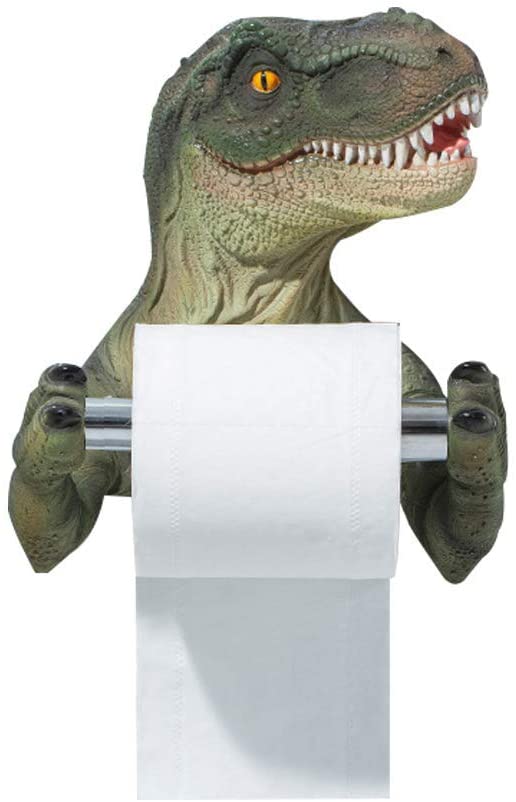 Portarrollos de papel de dinosaurio