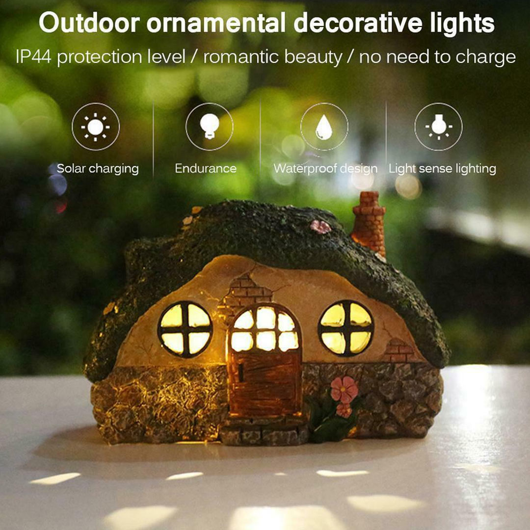LED Solar Fairy House Light – feajoy