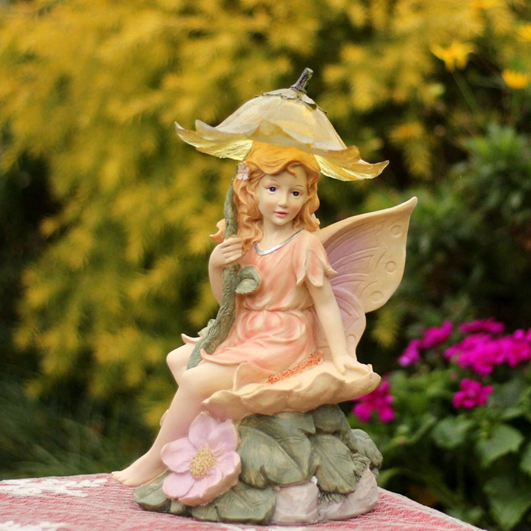 Décoration de jardin solaire Flower Fairy