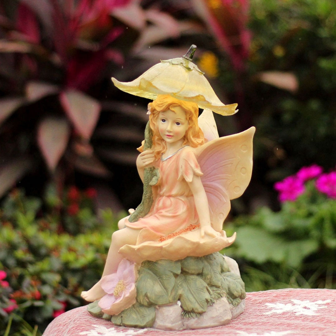Décoration de jardin solaire Flower Fairy
