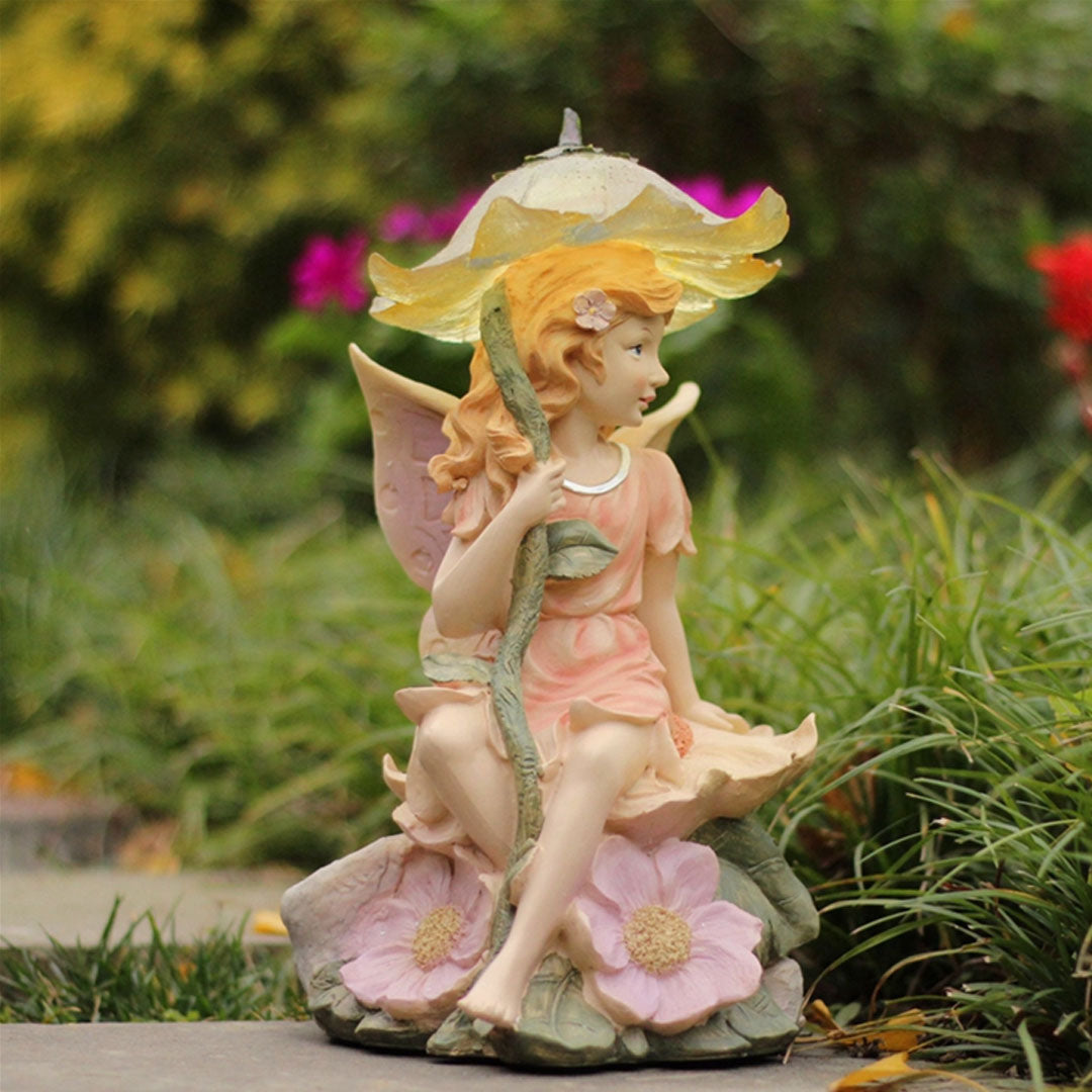 Décoration de jardin solaire Flower Fairy