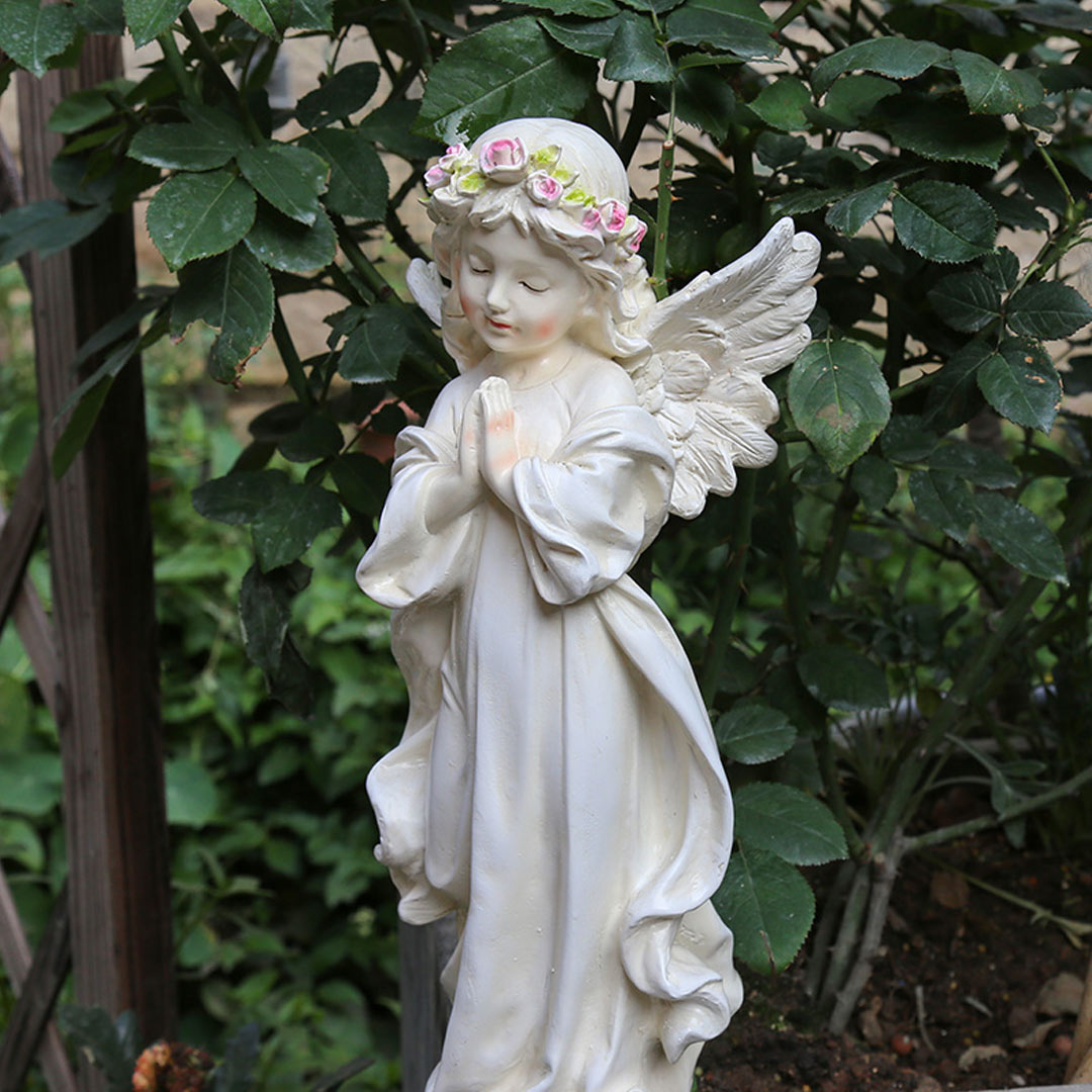 Statue de jardin d'ange