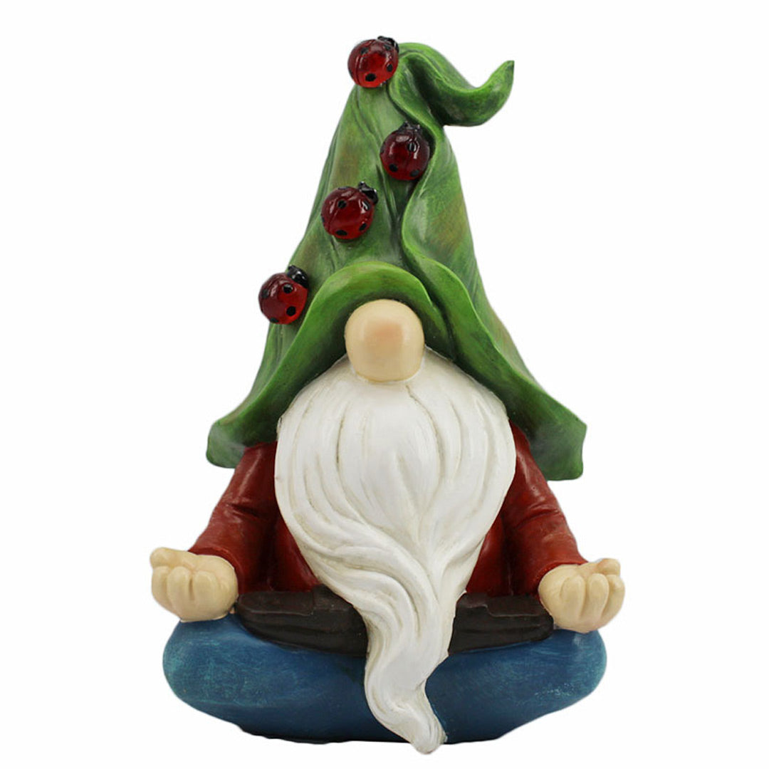 Solar Garden Gnome Statue