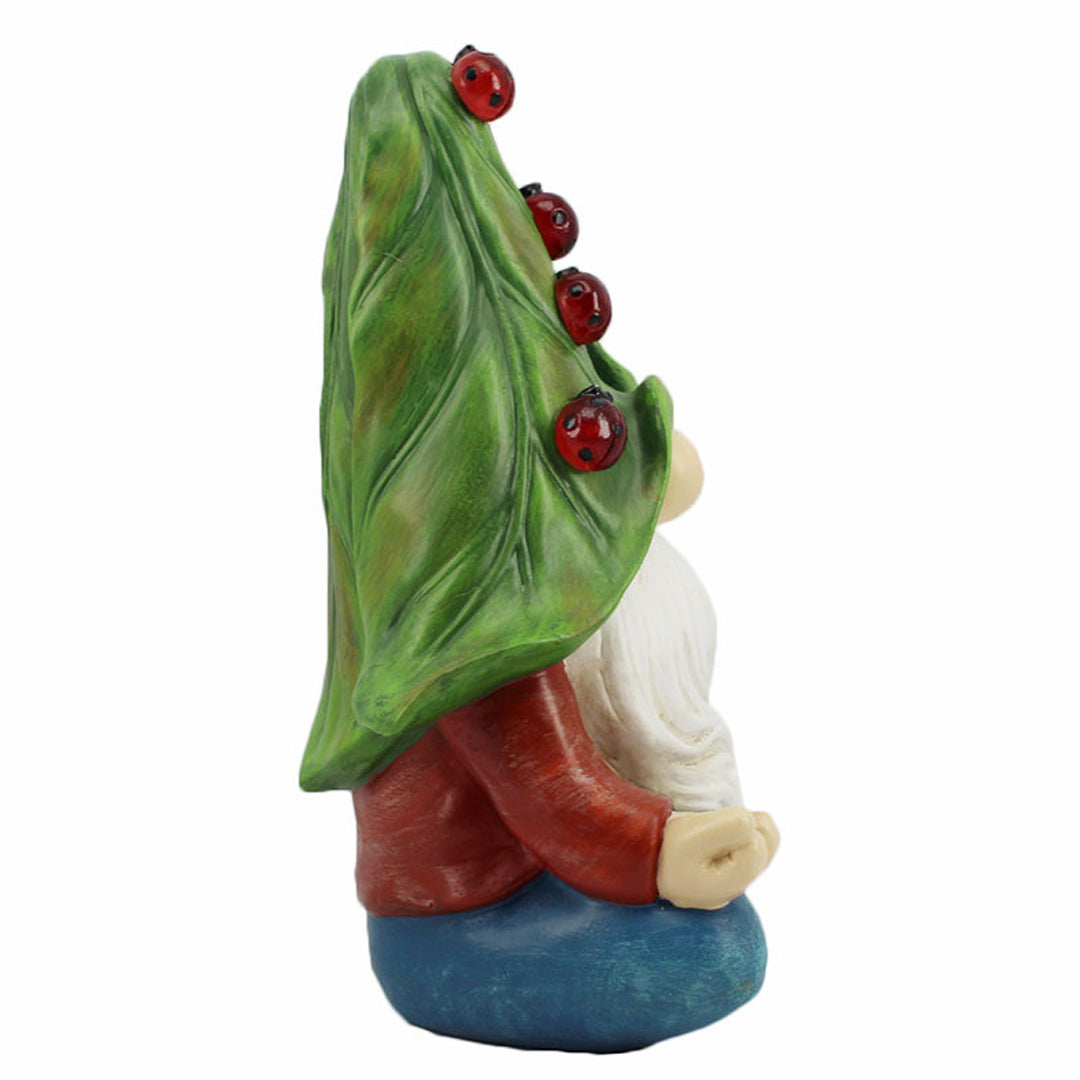 Solar Garden Gnome Statue