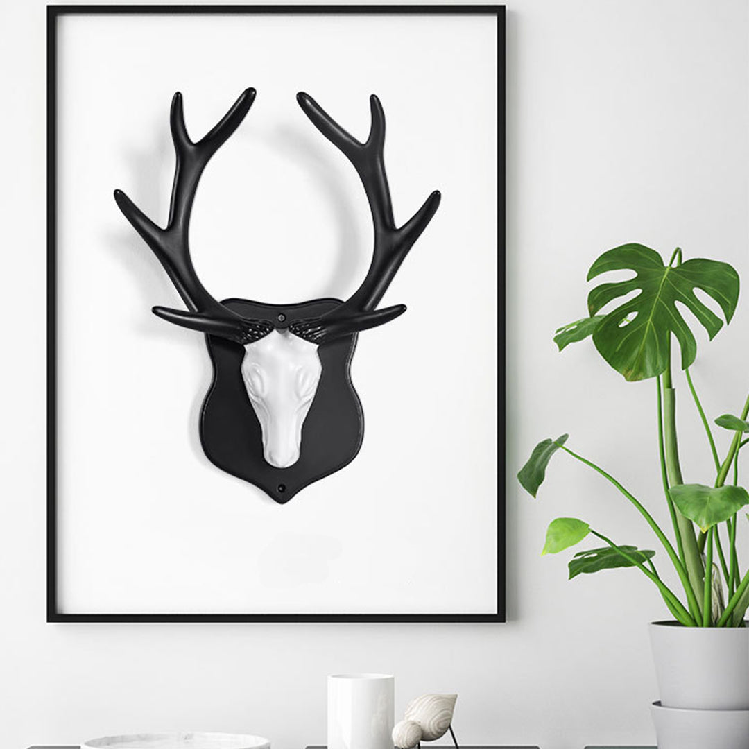 Deer Head Wall Hooks