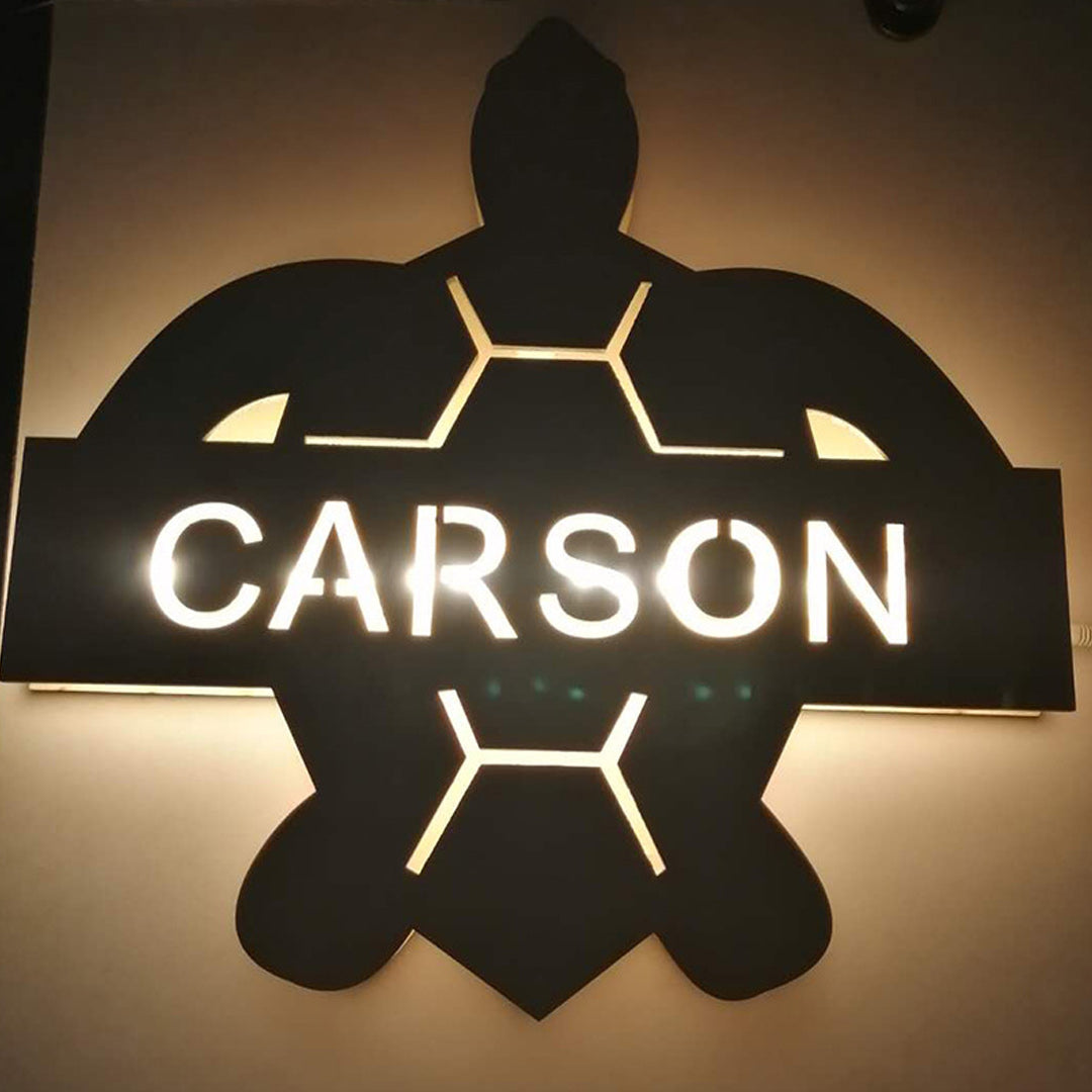 Personalized Wall Decor Lamp