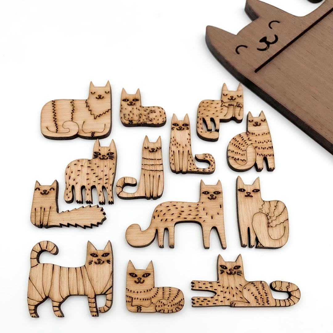 Cute Cat Educational Toy Puzzle