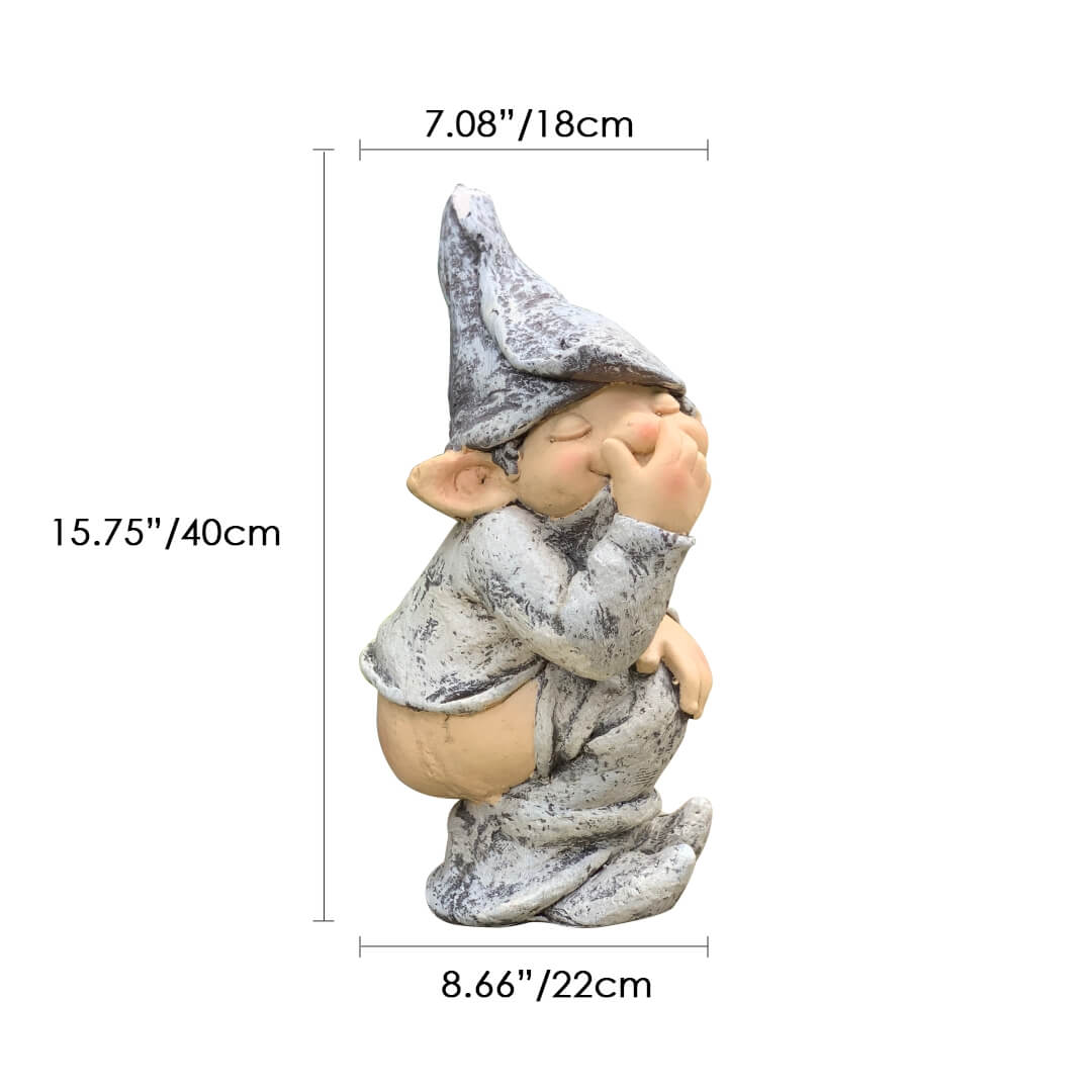 Gartenarbeit Elf Charakter Statue Dekoration