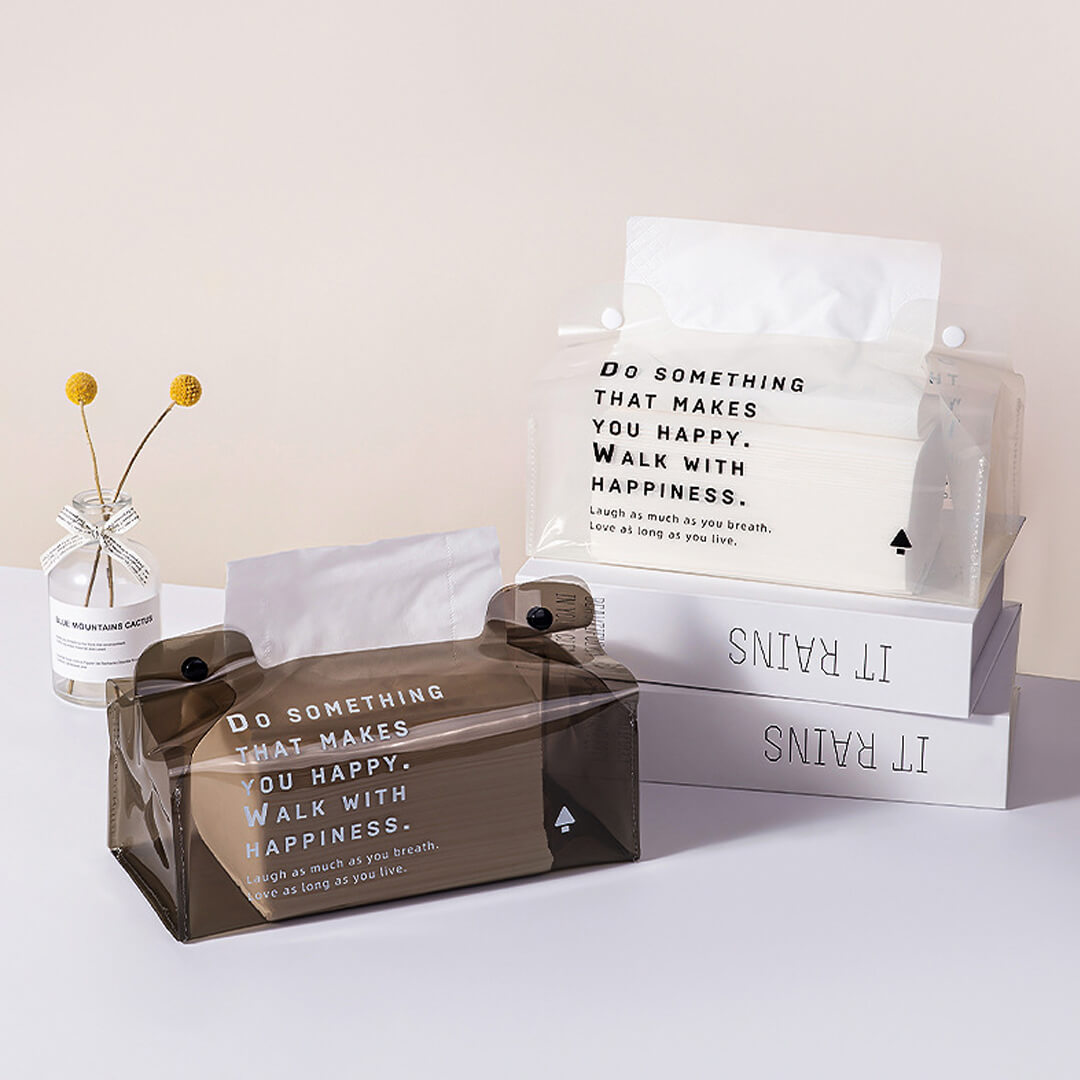 Transparent Waterproof Tissue box