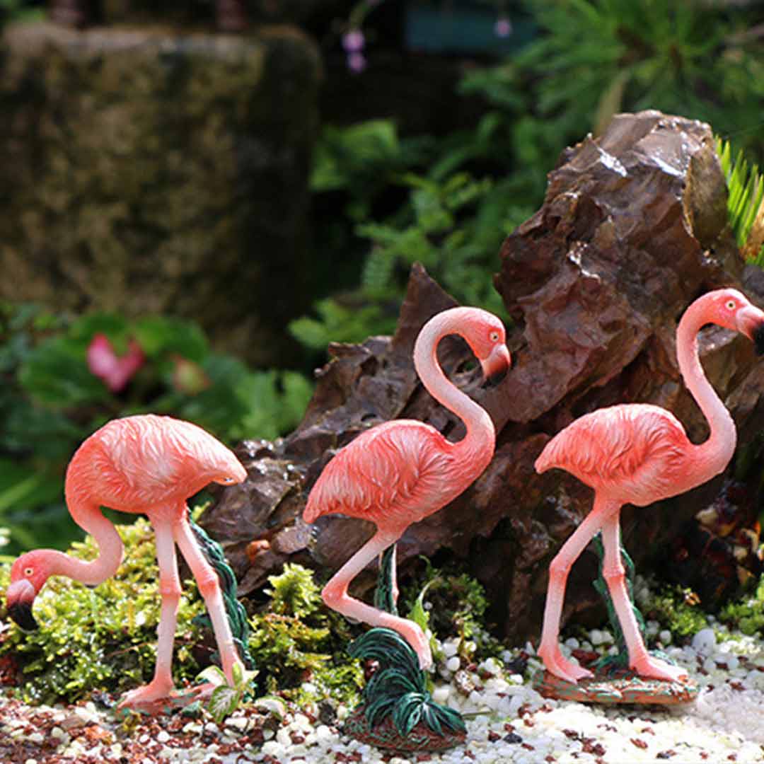 Figuras de flamencos
