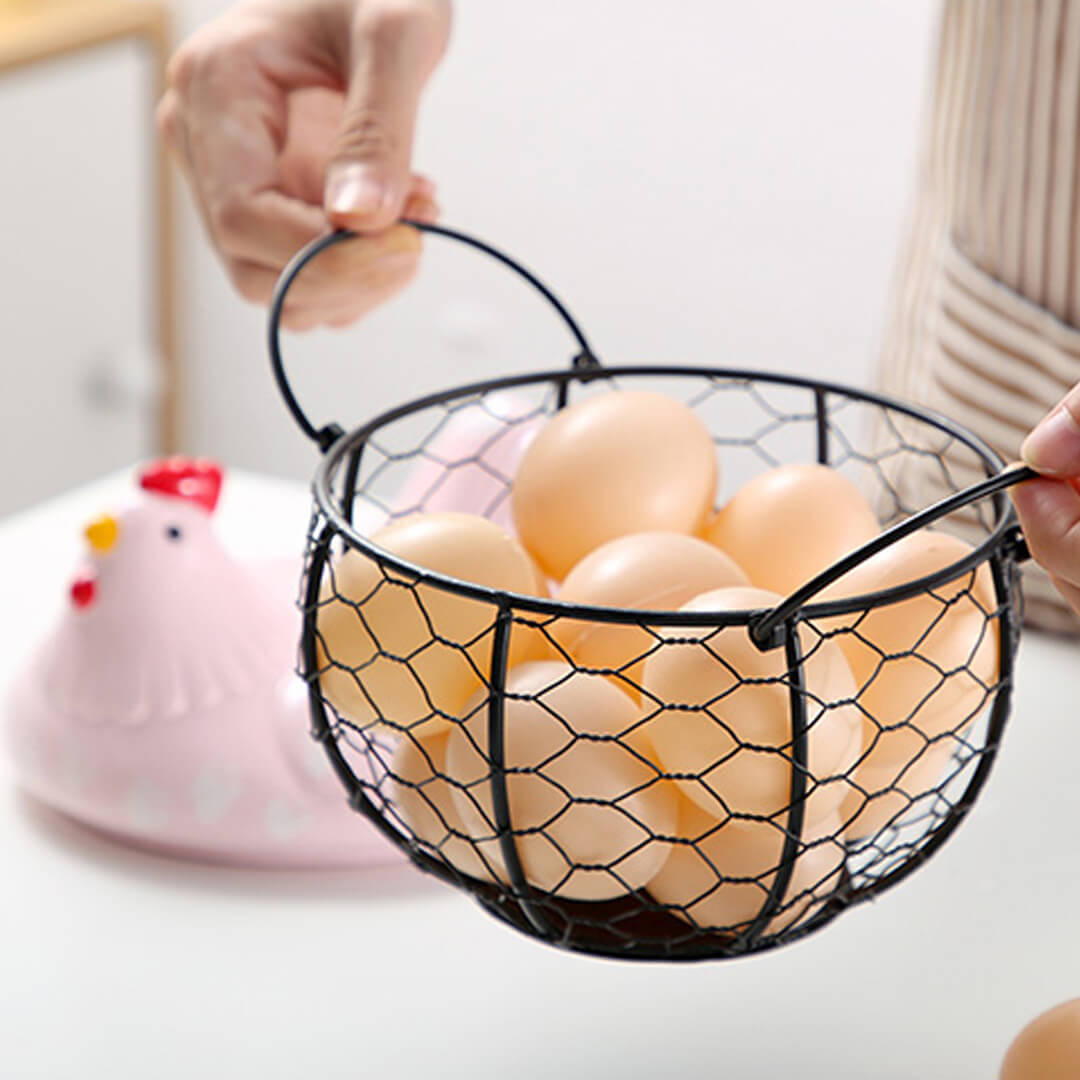 Kreativer Aufbewahrungskorb für Eier