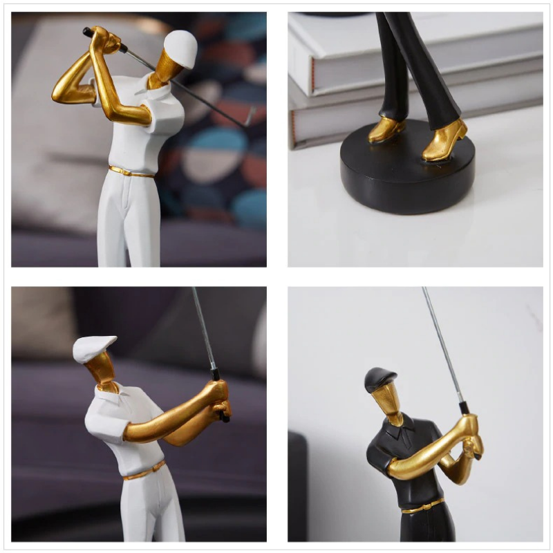 Moderne Golferfiguren