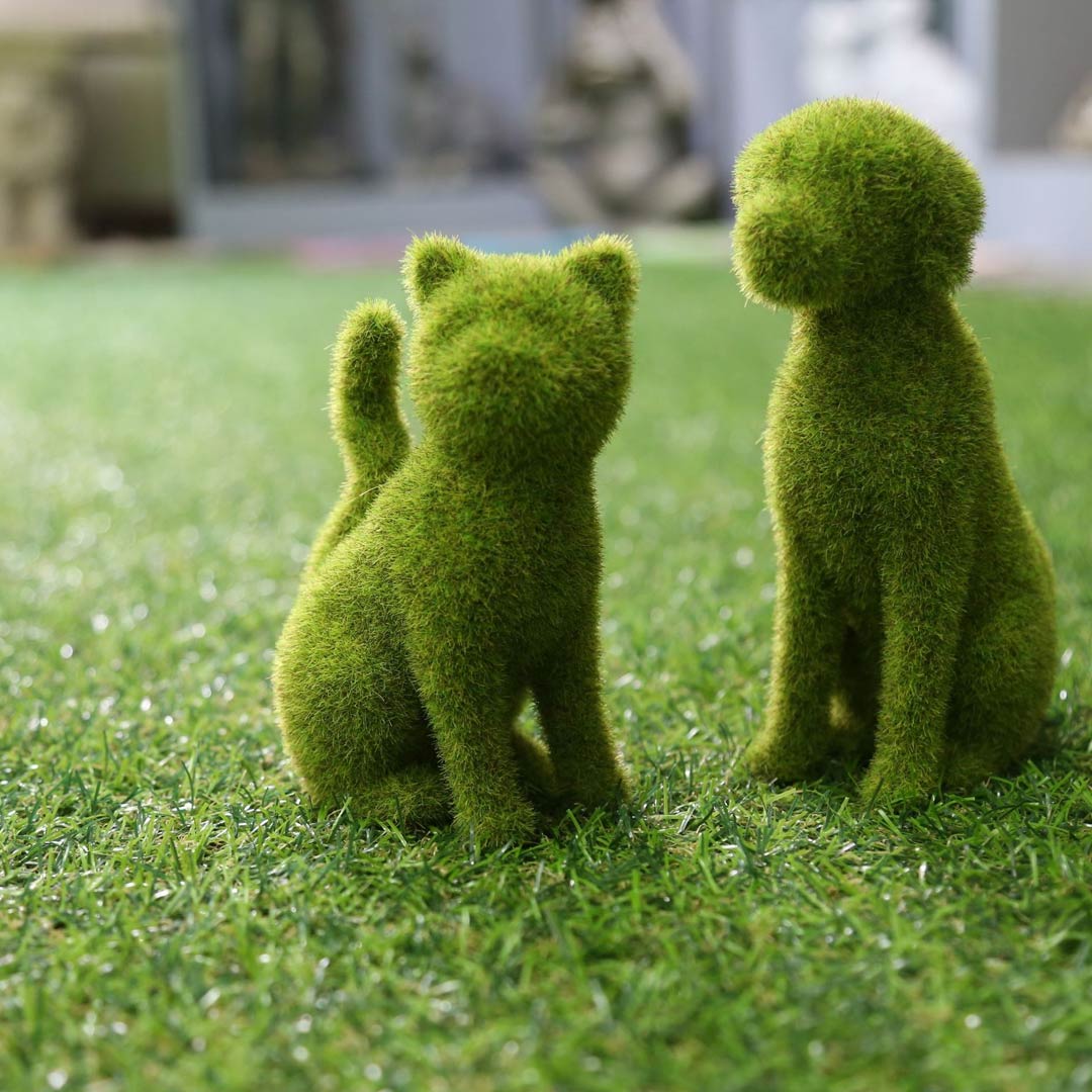 Garden Simulation Flocking Puppy Ornament