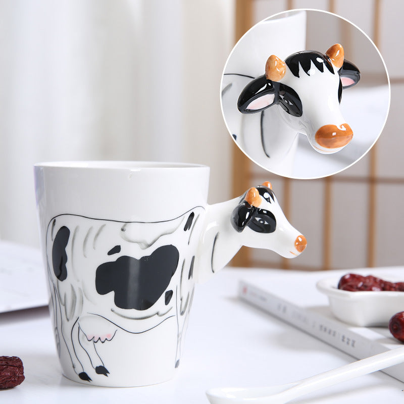 3D Hand-Made Animals Coffee Mug